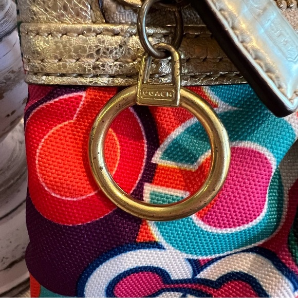 Coach Poppy Multicolor Bag - Picture 2 of 8
